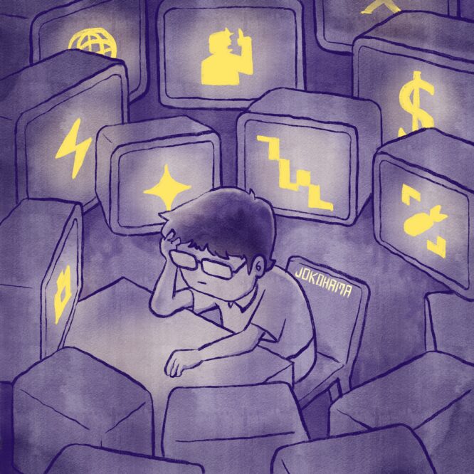 Me in the stress